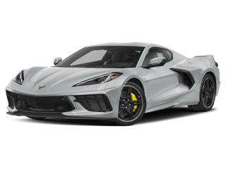 A Dark blue Chevy Corvette