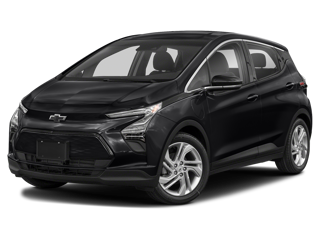 A black Chevy Bolt
