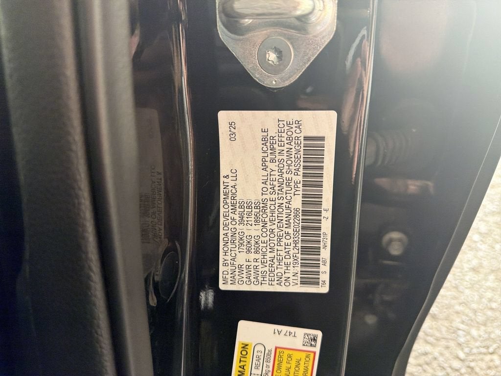 2025 Honda Civic Sedan Sport