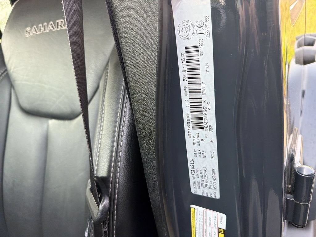 2018 Jeep Wrangler JK Unlimited Sahara