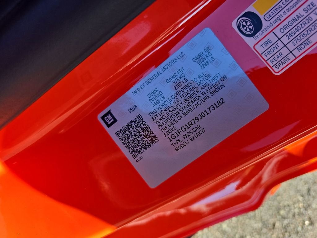 2018 Chevrolet Camaro 2SS