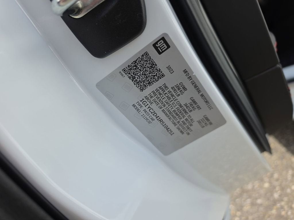 2024 Chevrolet Corvette Stingray 3LT