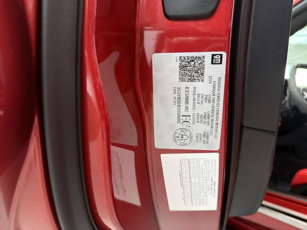 2025 Chevrolet Corvette E-Ray 3LZ