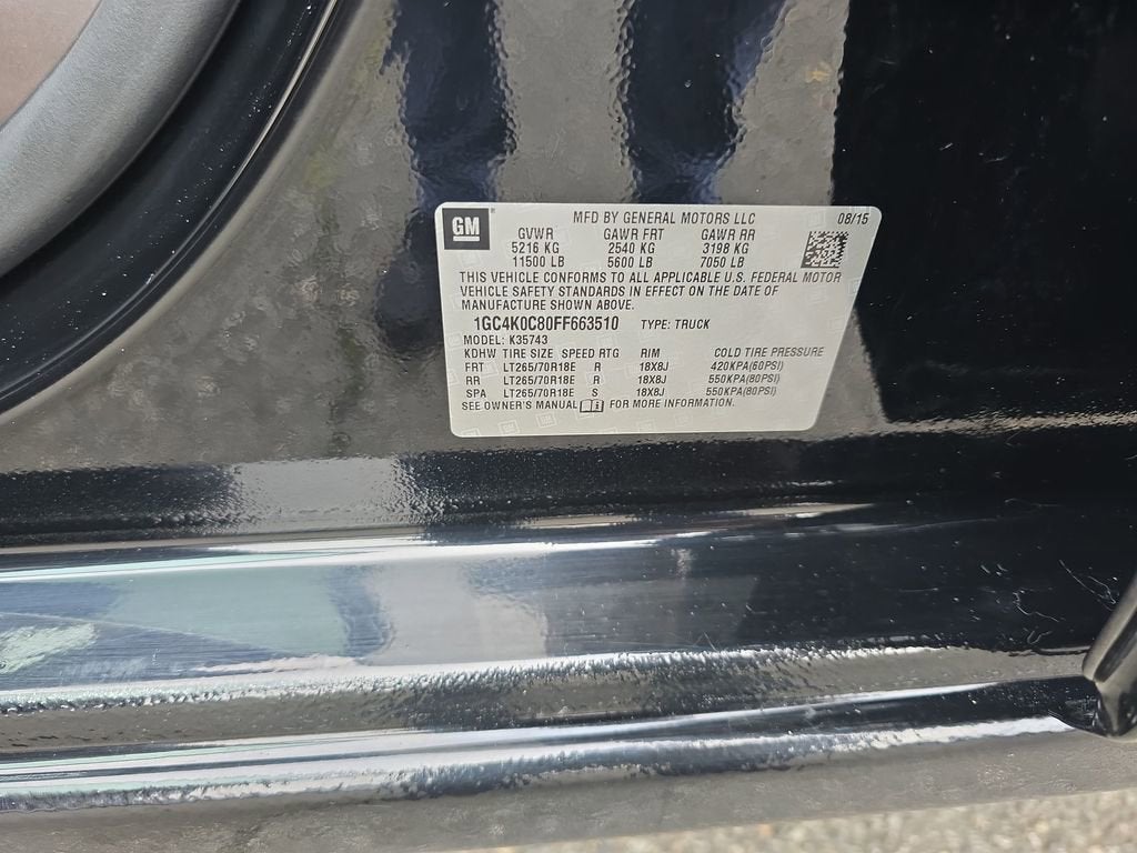 2015 Chevrolet Silverado 3500 HD LTZ