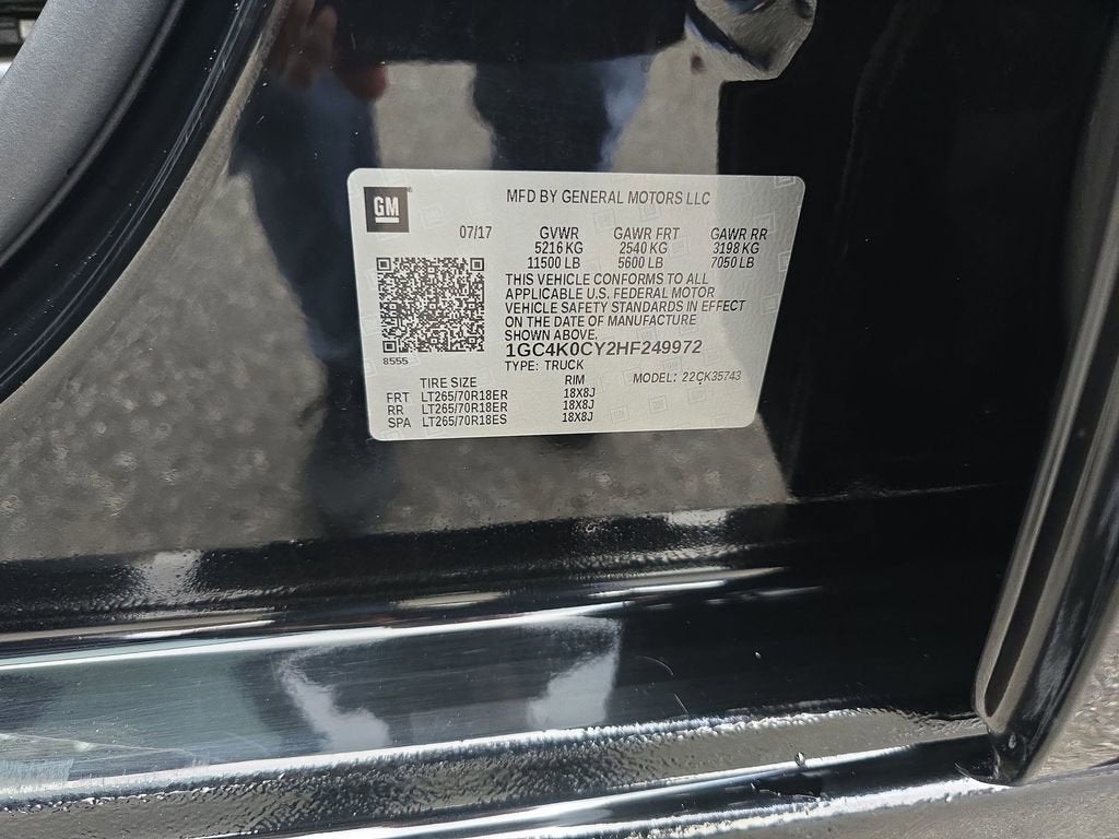 2017 Chevrolet Silverado 3500 HD LTZ