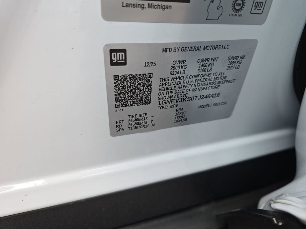 2026 Chevrolet Traverse Z71