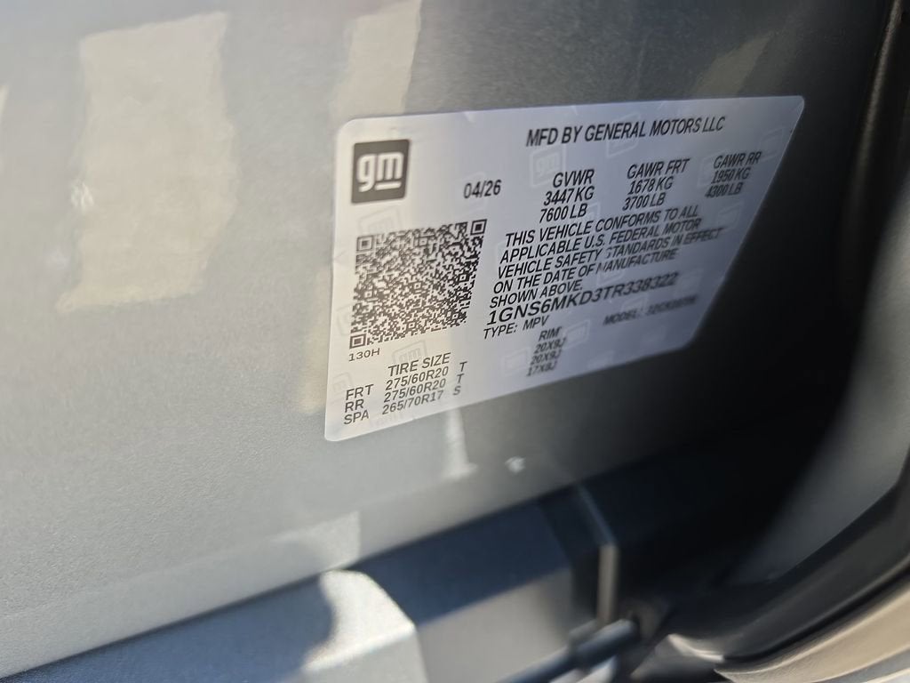 2026 Chevrolet Tahoe LS
