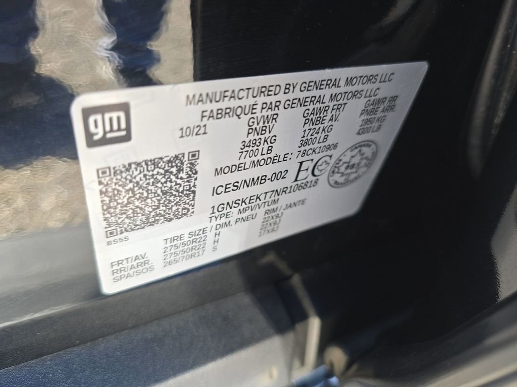 2022 Chevrolet Suburban RST