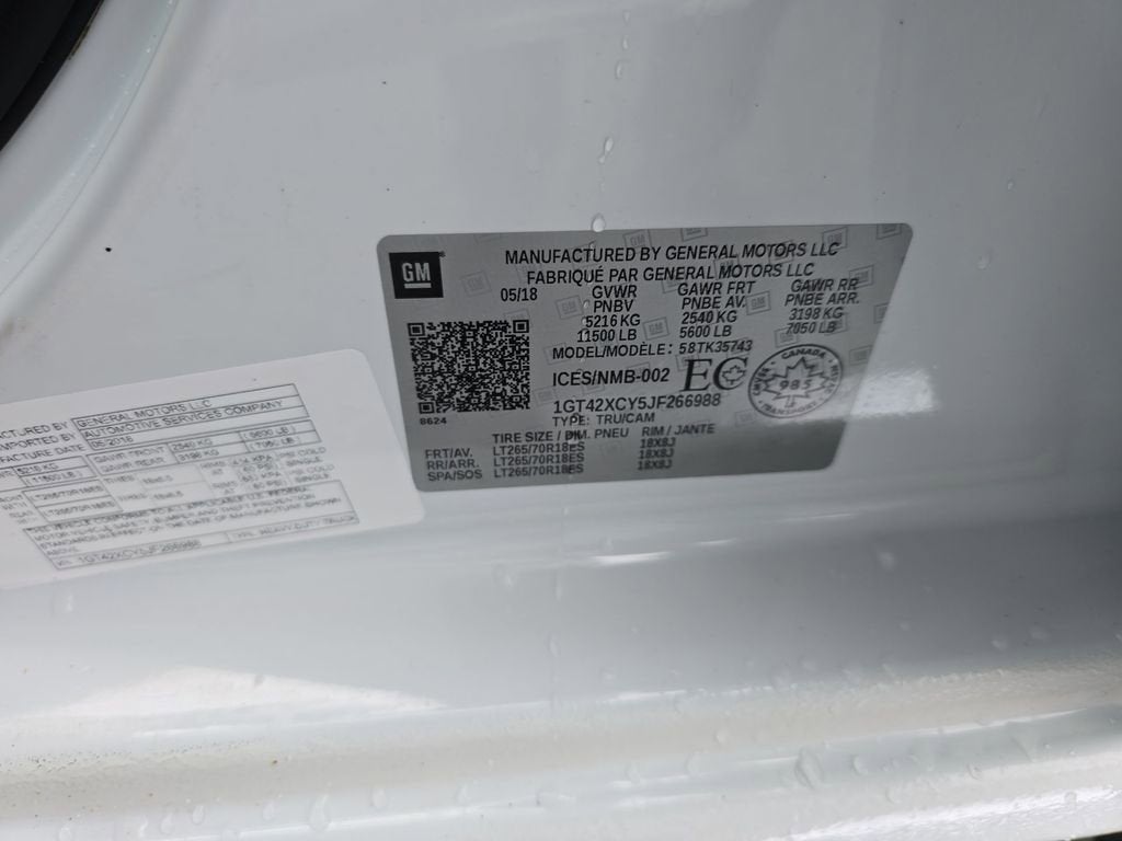 2018 GMC Sierra 3500 HD SLT