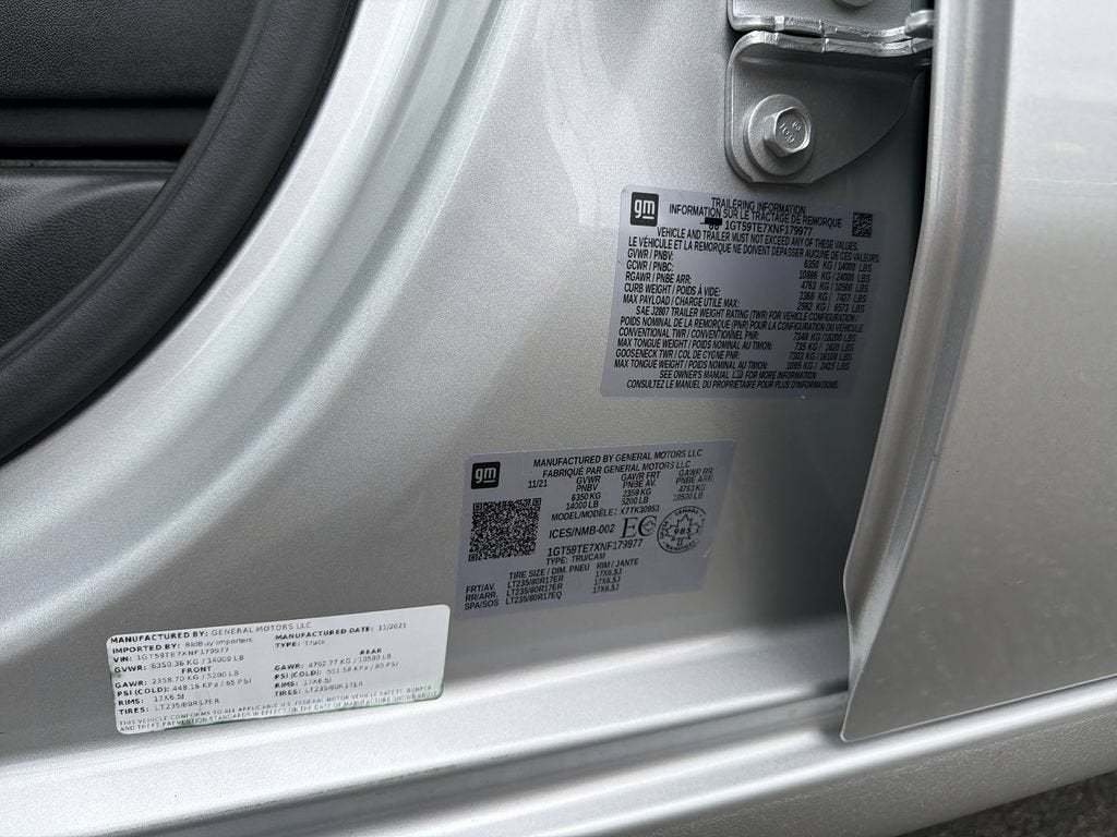 2022 GMC Sierra 3500 HD SLE DRW