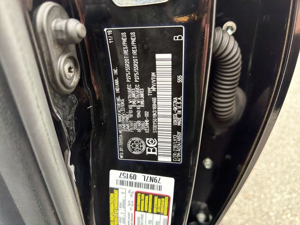 2019 Toyota Sequoia Platinum
