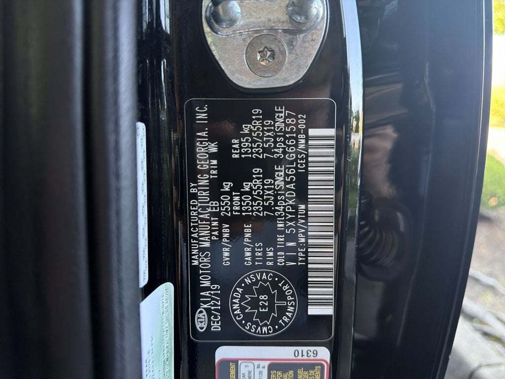 2020 Kia Sorento 3.3L SX