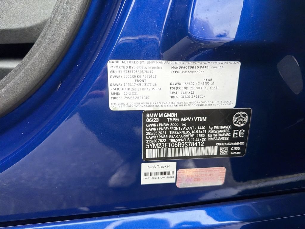 2024 BMW X6 M NA