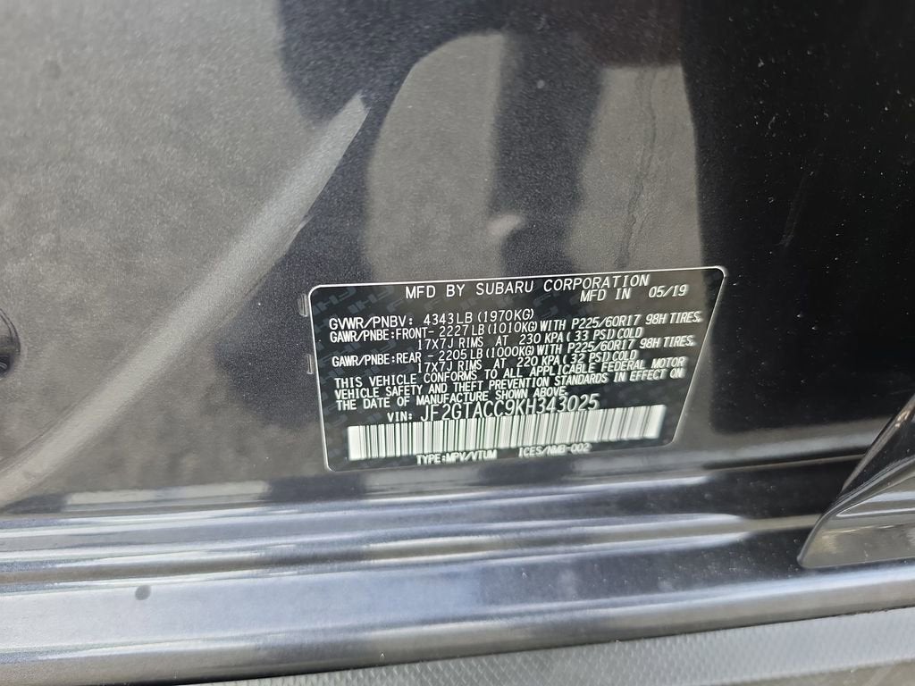 2019 Subaru Crosstrek 2.0i Premium