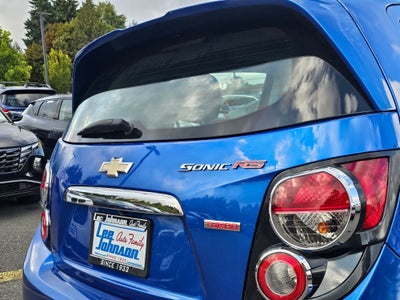 2016 Chevrolet Sonic RS