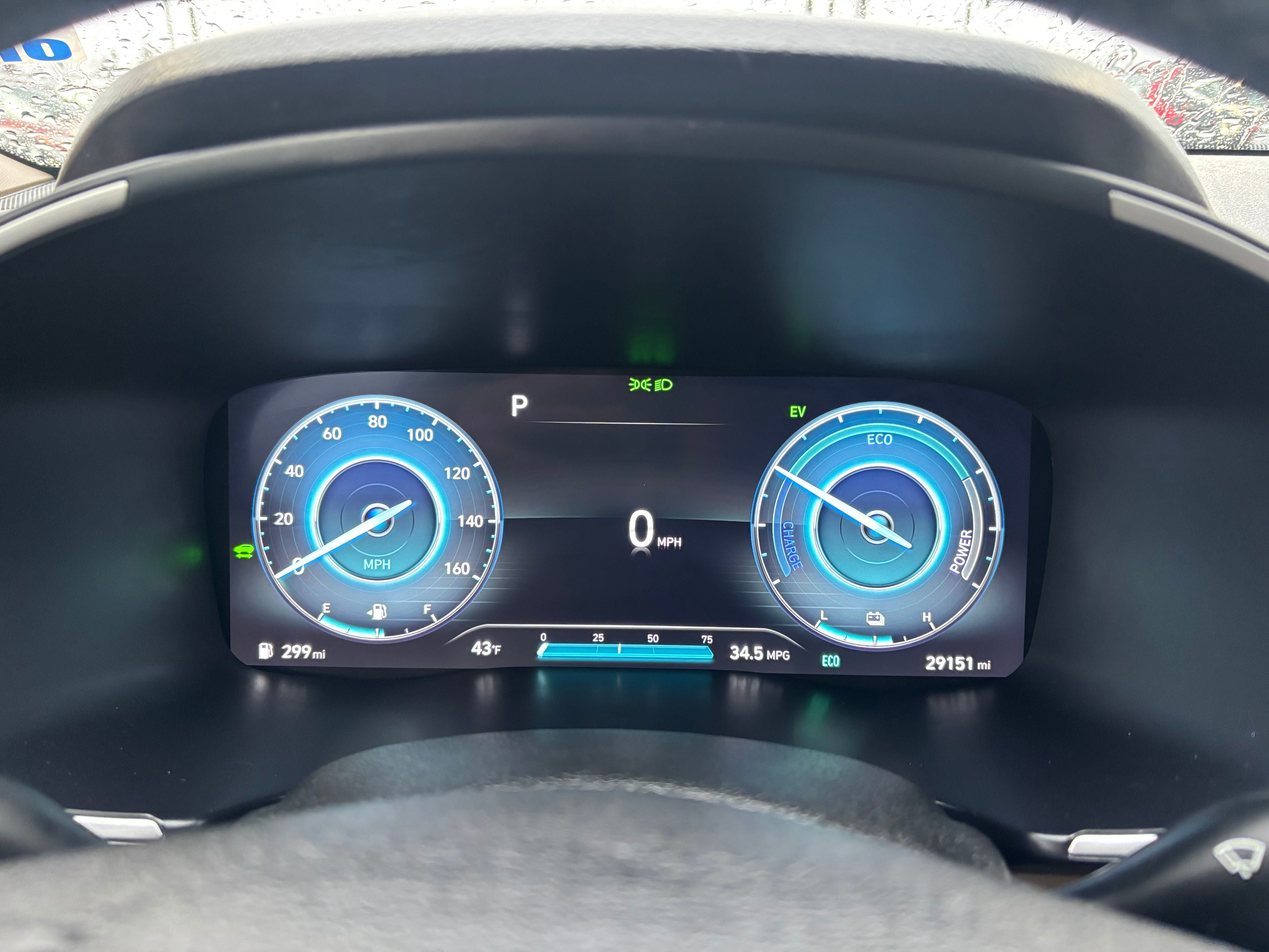 2023 Hyundai Santa Fe Hybrid Blue