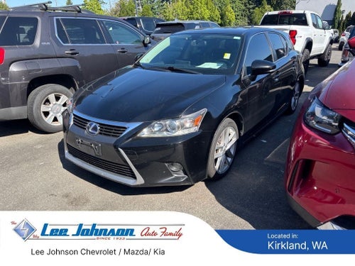 2014 Lexus CT 200h Hybrid