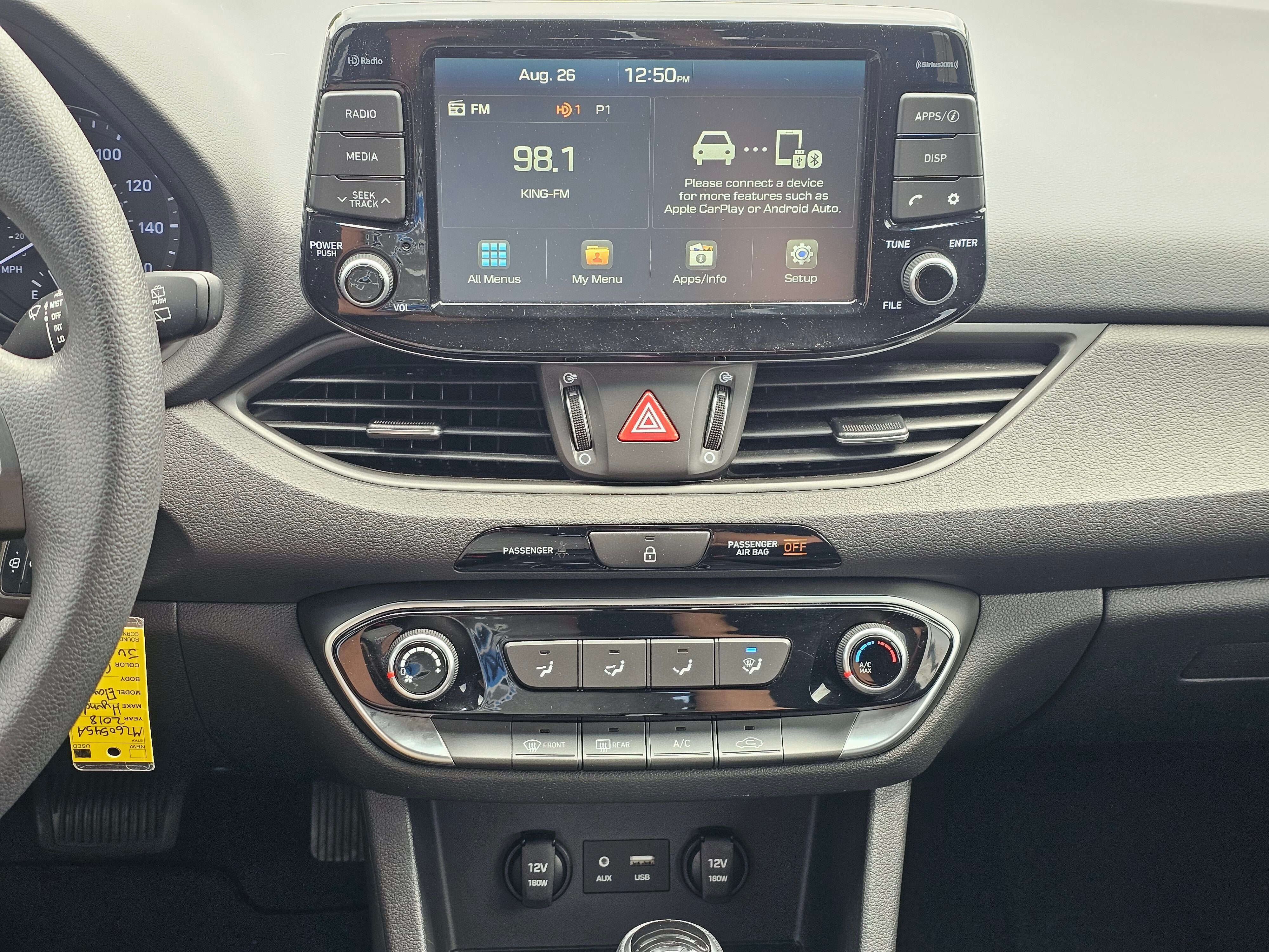2018 Hyundai Elantra GT GT