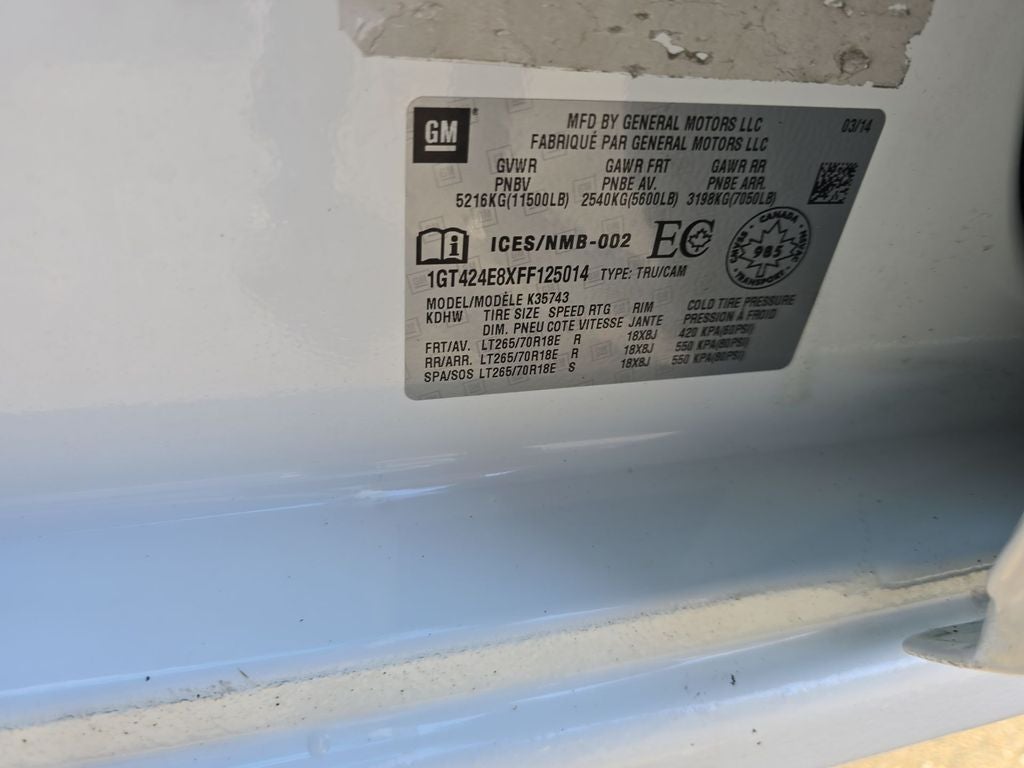 2015 GMC Sierra 3500HD Denali