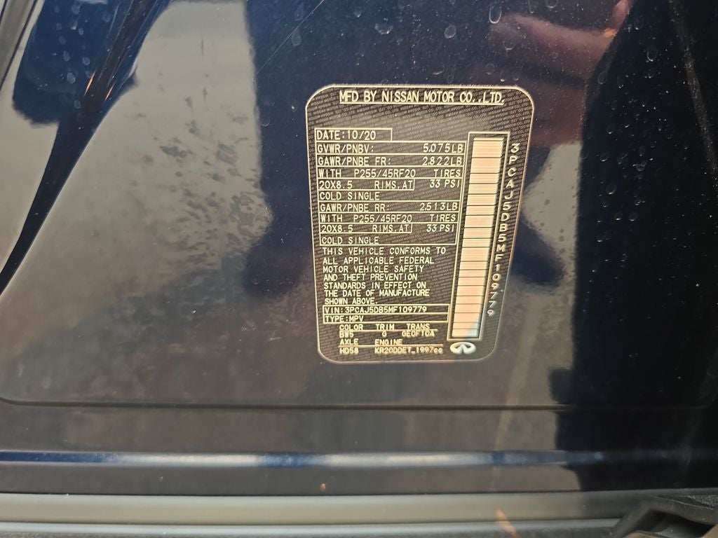 2021 INFINITI QX50 Autograph