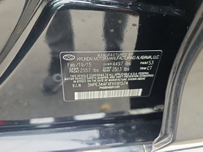 2015 Hyundai Sonata Limited