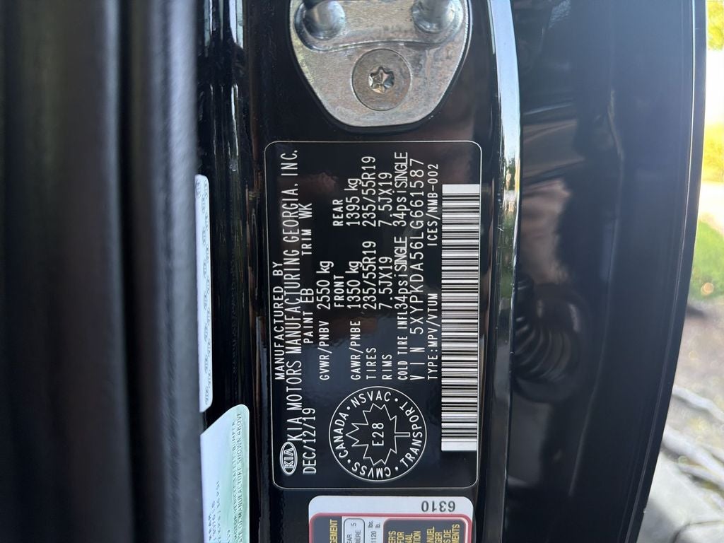 2020 Kia Sorento SX