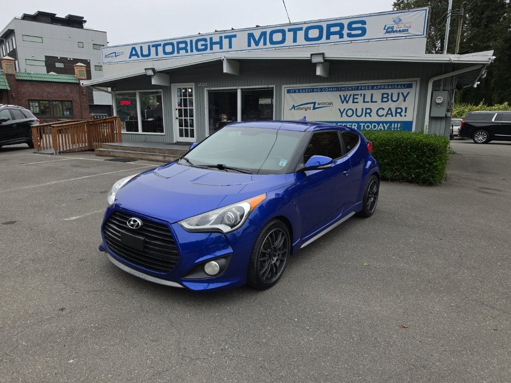 2014 Hyundai Veloster Turbo w/Black