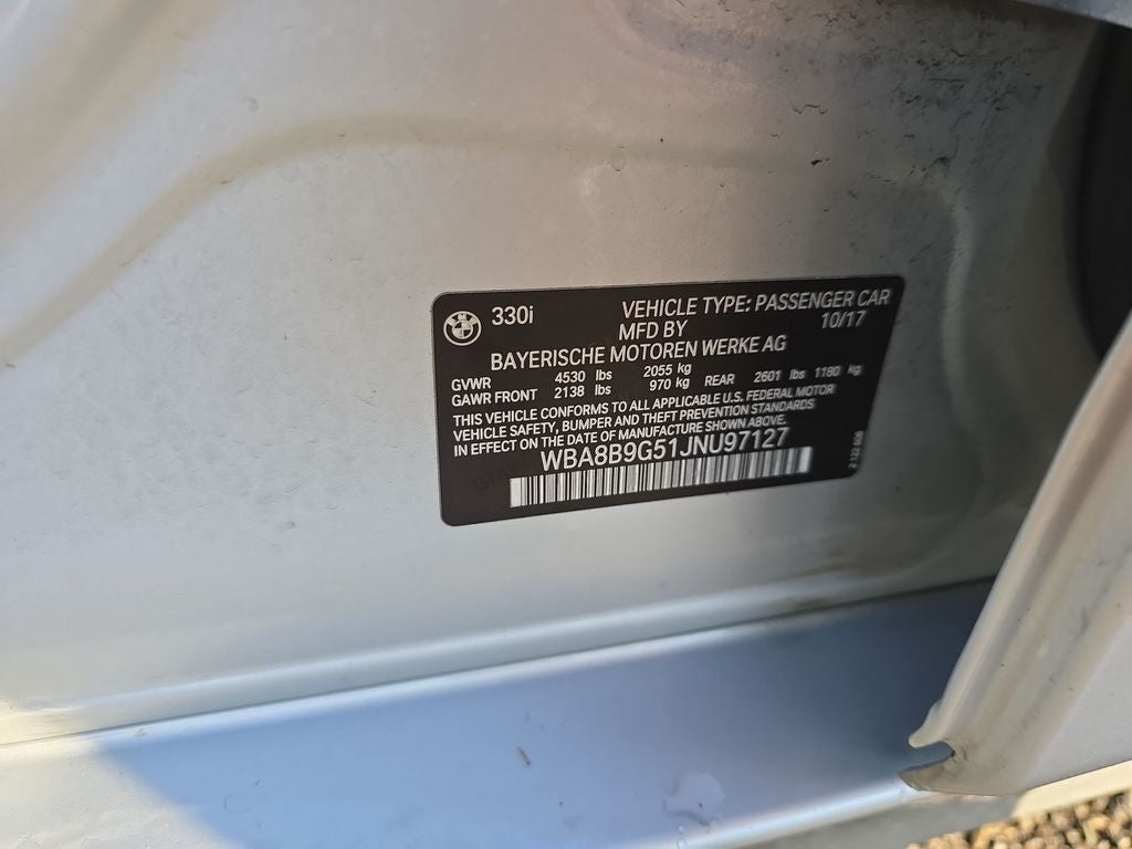 2018 BMW 3 Series 330i