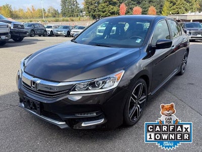 2016 Honda Accord Sedan Sport CVT with Honda Sensing