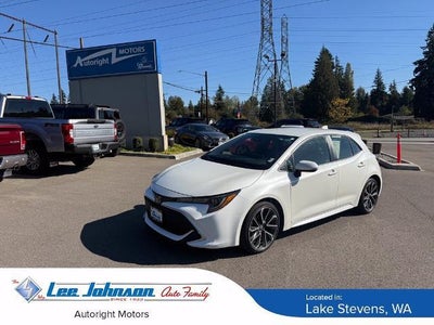 2020 Toyota Corolla Hatchback XSE CVT (Natl)