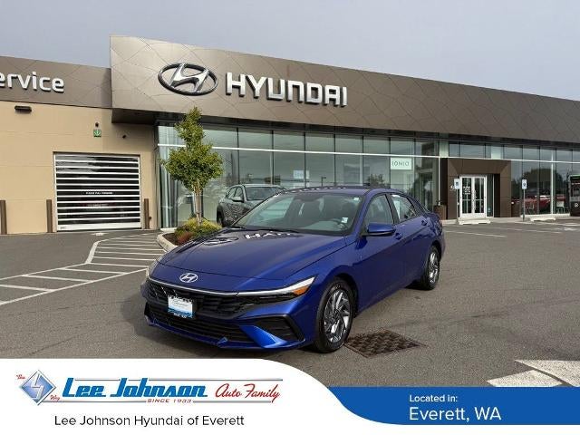 2026 Hyundai ELANTRA Hybrid Blue Sedan