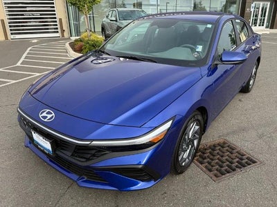 2026 Hyundai ELANTRA Hybrid Blue Sedan