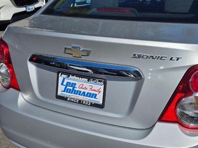 2012 Chevrolet Sonic Sedan 2LT