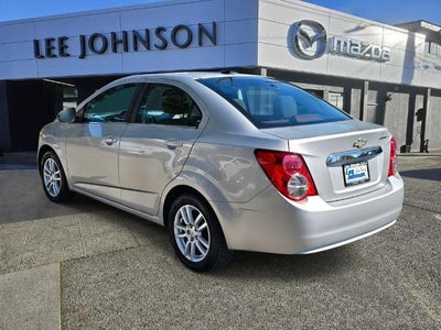 2012 Chevrolet Sonic Sedan 2LT