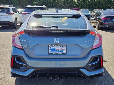 2020 Honda Civic Hatchback Sport CVT